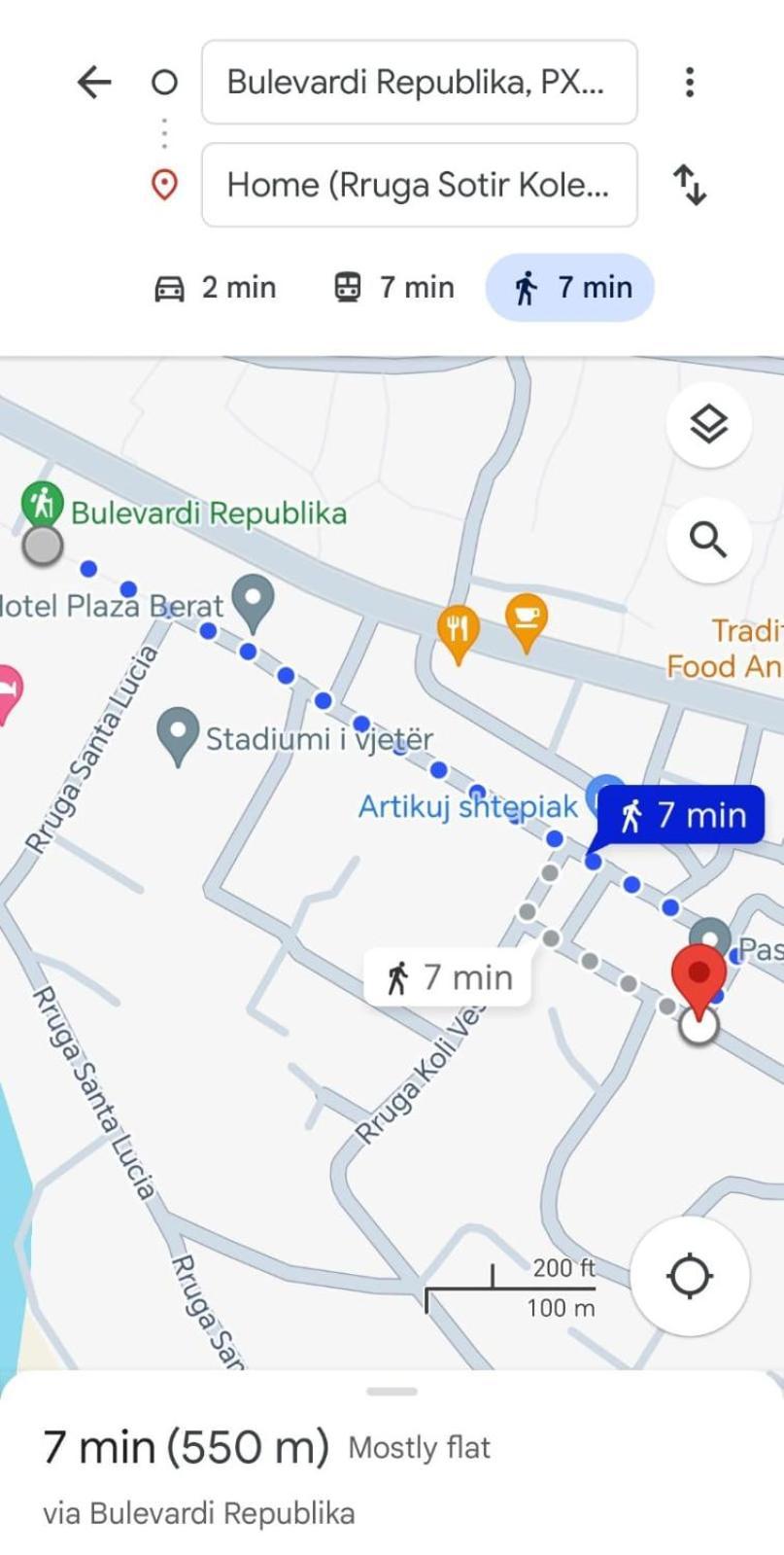 Vangert Apartment Berat Ngoại thất bức ảnh